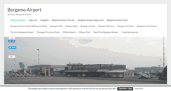 Desktop Screenshot of bergamoairport.co.uk